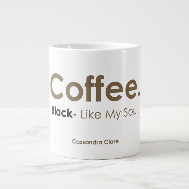 Funny Jumbo Coffe Tasse (Vorderseite)