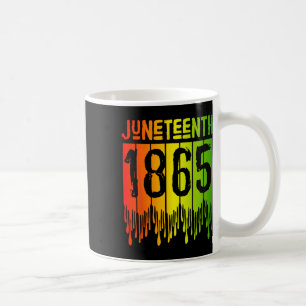 Funny Juneteenth 1865 African Men Women Boys Girls Kaffeetasse