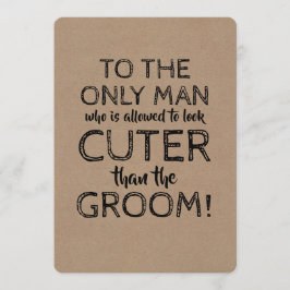 Funny Junior Trauzeuge Vorschlagskarte Einladung