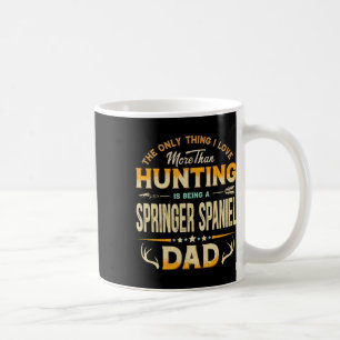 Funny Junting Vatertag - Springer Spaniel Vater Kaffeetasse