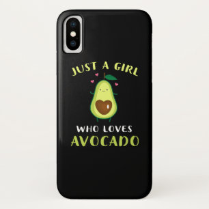 Funny Just a Girl, die Lieben Avocado Case-Mate iPhone Hülle