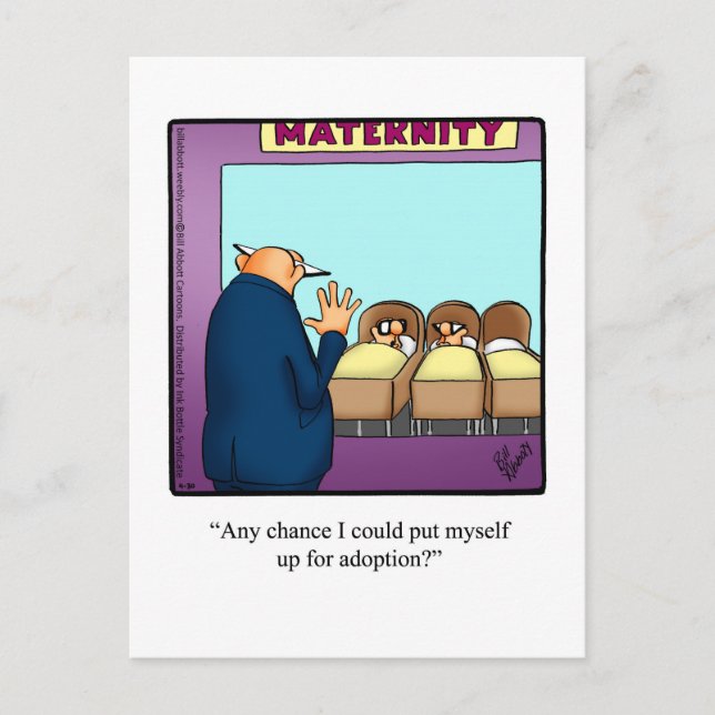 Funny just for laghs Postcard Postkarte (Vorderseite)