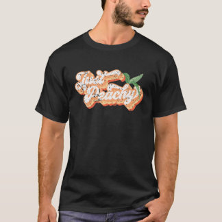 Funny Just Peachy Retro 70er Georgia Paches Sommer T-Shirt