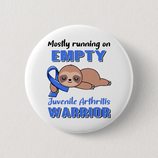 Funny Juvenile Arthritis Sensibilisierungsgeschenk Button (Vorderseite)