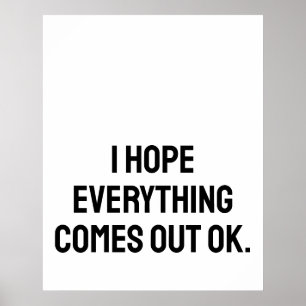 Funny Kack Sign, Funny wall Art Bade Poster