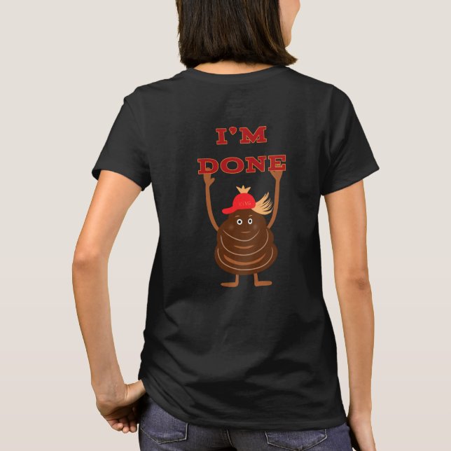 Funny kack T-Shirt (Rückseite)