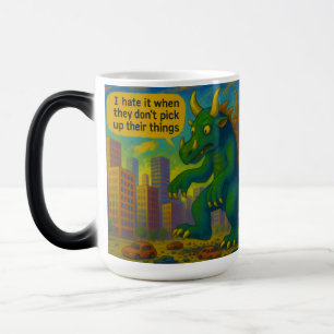 Funny Kaiju Monster Art auf Sachen Fantasy Verwandlungstasse
