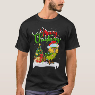Funny Kakapo Bird Lover Xmas Licht Kakapo Chris T-Shirt
