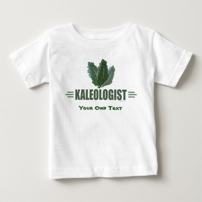 Funny Kale Baby T-shirt (Vorderseite)