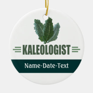 Funny Kale Keramikornament