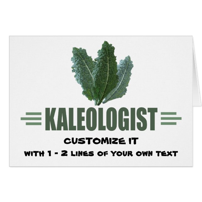 Funny Kale Lover (Vorderseite (Horizontal))