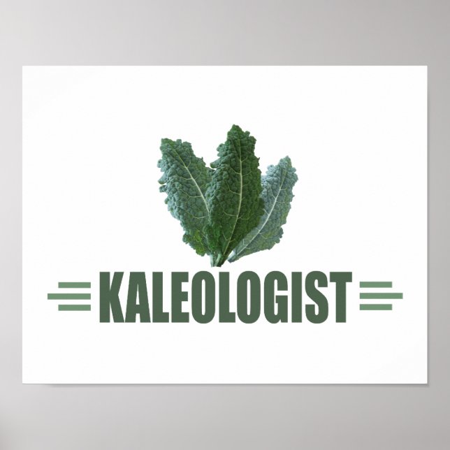 Funny Kale Poster (Vorne)