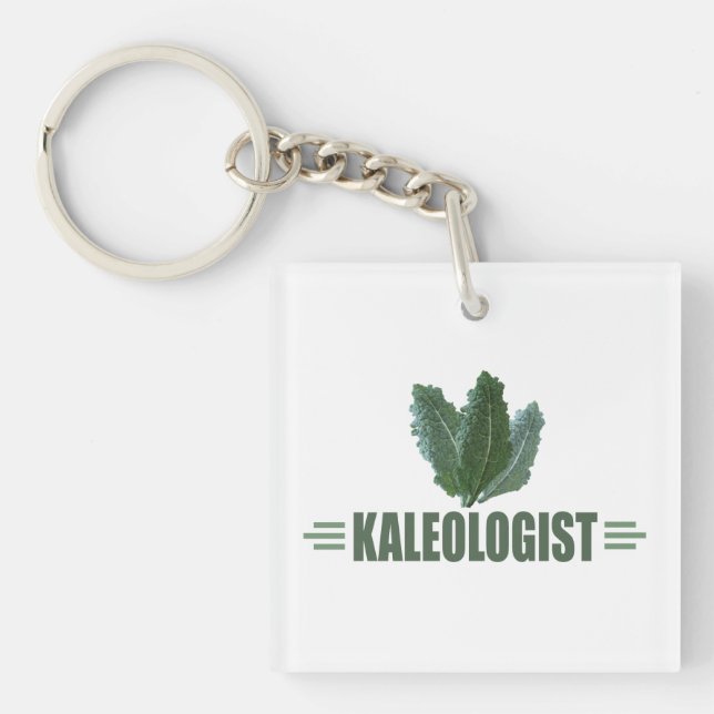 Funny Kale Schlüsselanhänger (Vorderseite)