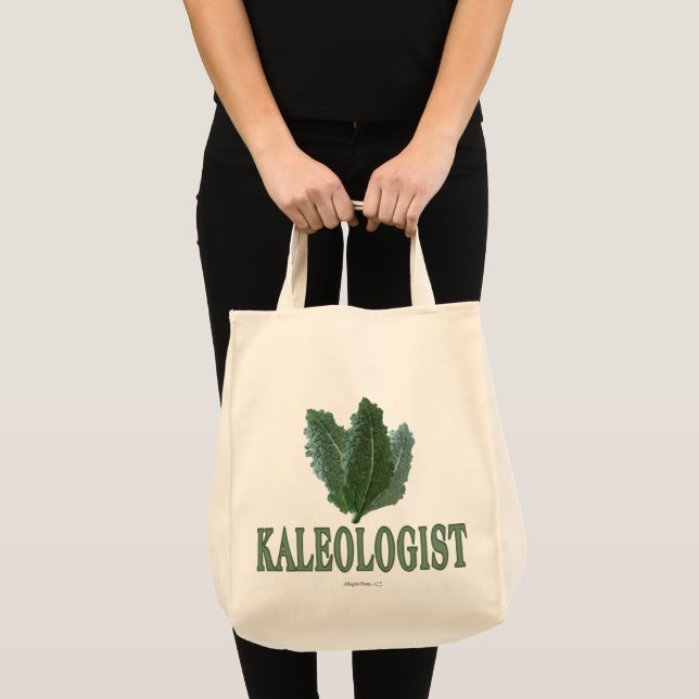 Funny Kale Tragetasche (Vorderseite (Produkt))