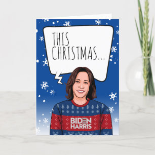 Funny Kamala Christmas: Dieses Weihnachten ist Ges Karte