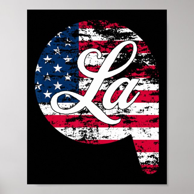 Funny Kamala Harris 2024 Präsident Comma La Americ Poster (Vorne)