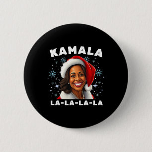 Funny Kamala Harris 2024 Weihnachts Comma La Men W Button