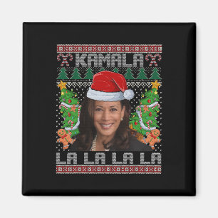Funny Kamala Harris 2024 Weihnachts Comma La Men W Magnet