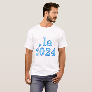 Funny Kamala Harris Comma La 2024 T-Shirt