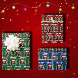 Funny Kamala Harris Merry 4. Ostern Geschenkpapier Set