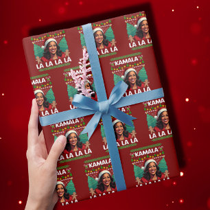 Funny Kamala Harris Political Ugly Gift Christmas Geschenkpapier