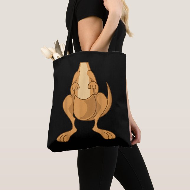 Funny Kangaroo Kostüm Funny Halloween Easy DIY (Von Nahem)