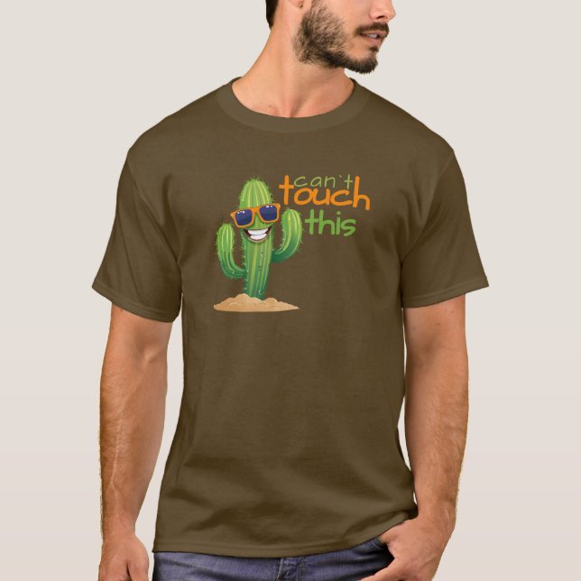 Funny kann dieses Cactus Tshirt nicht Touch (Vorderseite)
