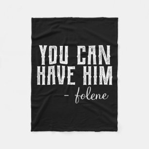 Funny kannst du sein Tee Shirt haben - Uni Erwachs Fleecedecke