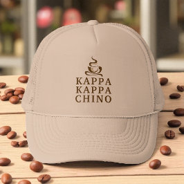 Funny Kappa Kappa Chino Griechischer Lifestyle Truckerkappe
