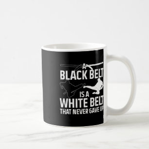 Funny Karate Design Damen Black Belt Marti Kaffeetasse