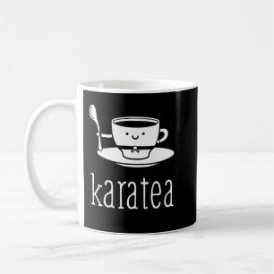 Funny Karate Design Karatea Weißes Licht Essenziel Kaffeetasse