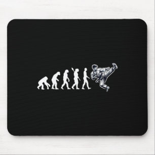Funny Karate Evolution Martial Arts Lover Karate Mousepad
