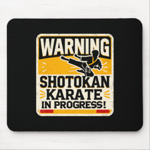 Funny Karate Fighter Martial Arts Shotokan Karatek Mousepad