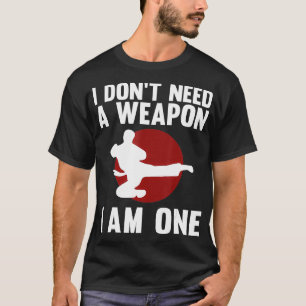 Funny Karate for Men Taekwondo Kampfkunst T-Shirt