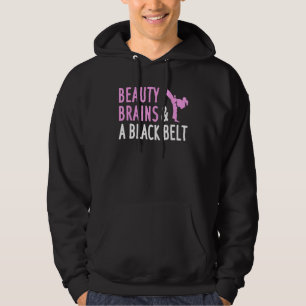 Funny Karate For Women Girl Taekwondo Martial Arts Hoodie