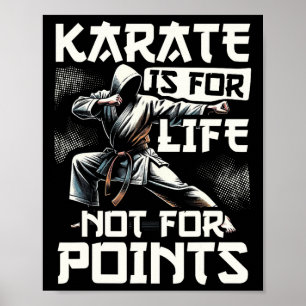 Funny Karate für Männer Judo - Karate ist für Lebe Poster