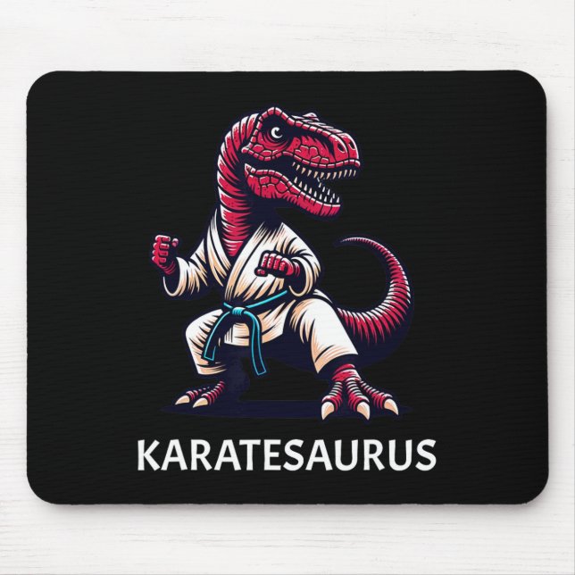 Funny Karate Lover Geschenke und Karatist Outfits  Mousepad (Vorne)