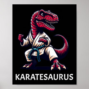 Funny Karate Lover Geschenke und Karatist Outfits  Poster