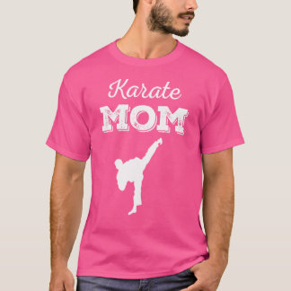 Funny Karate Mama Kampfkunst kämpfen T-Shirt