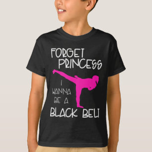 Funny Karate Shirt Girl Black Belt Martial Arts Gi