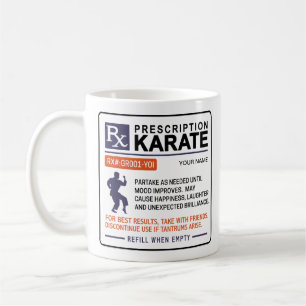 Funny Karate Tasse Prescription Design