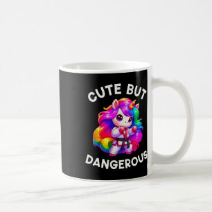 Funny Karate Unicorn Niedlich, aber gefährlich Kar Kaffeetasse
