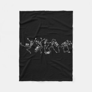 Funny Karate Vater Martial Arts Retro Fleecedecke