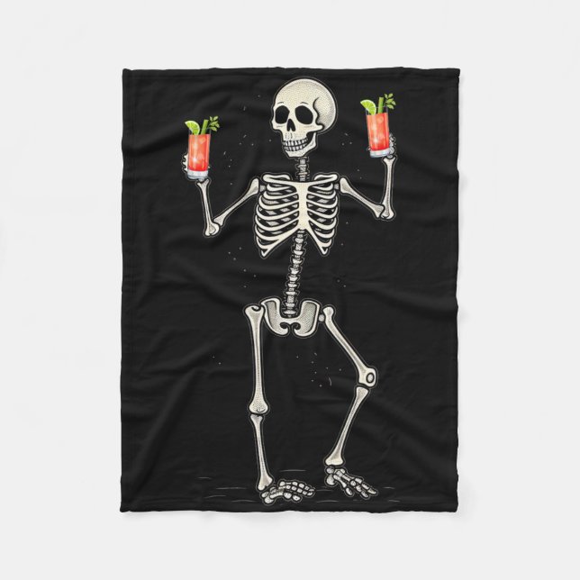 Funny Karatesaurus Dinosaur T Rex in Karate Gi Bla Fleecedecke (Vorderseite)