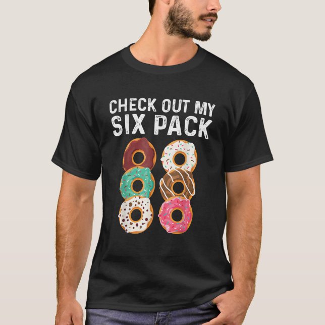 Funny Karo Out My Donuts Abs T Shirt (Vorderseite)