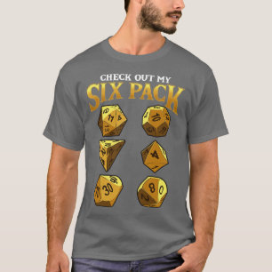 Funny Karo Out My Six Pack Dice Puff 1 T-Shirt