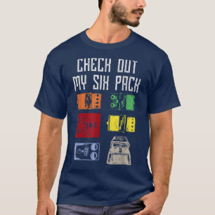 Funny Karo Out My Six Pack Gitarrist Pedals Music T-Shirt