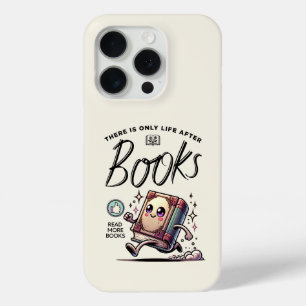 Funny Kawaii Buch mit Zitat Mehr Bücher Case-Mate iPhone Hülle