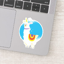 Funny Kawaii Llama Alpaca Einicorn Niedlich Shaped