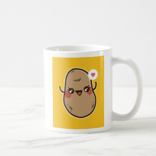 Funny Kawaii Potato Niedlich Girls Teen Graphics G Kaffeetasse